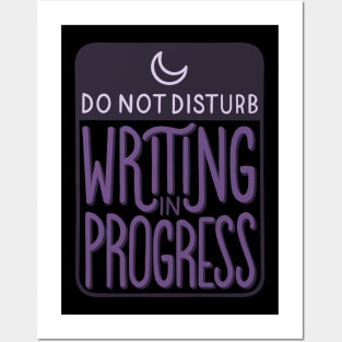 Writing in Progress Posters and Art